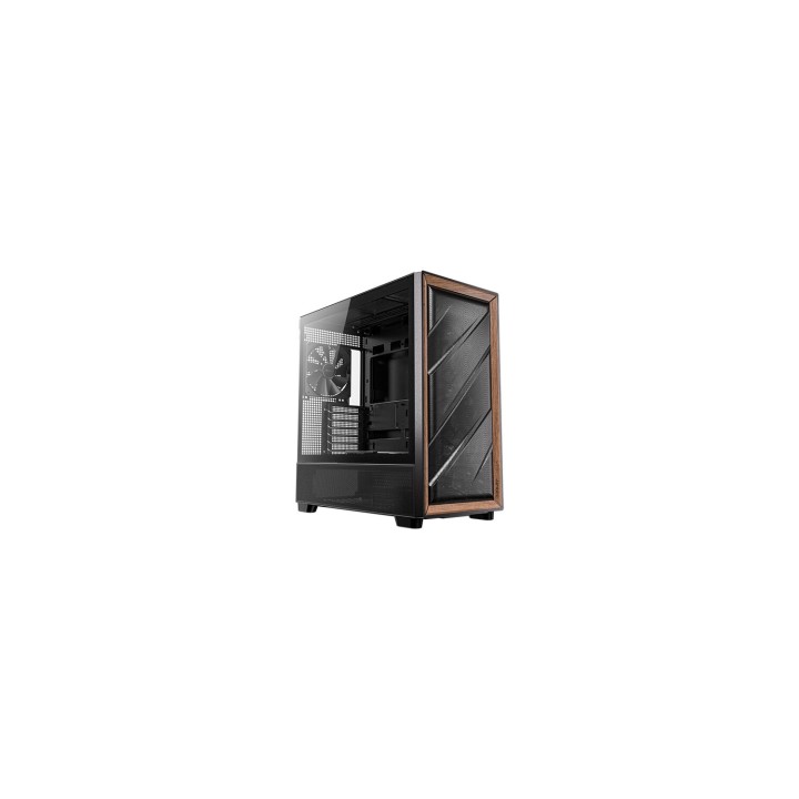 Antec 0-761345-10133-2 carcasa de ordenador Midi Tower Negro, Madera