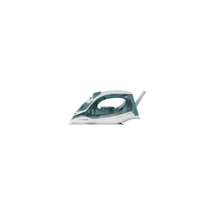 Taurus Baltic 2400 Plancha vapor-seco Teflón 2400 W Verde, Blanco