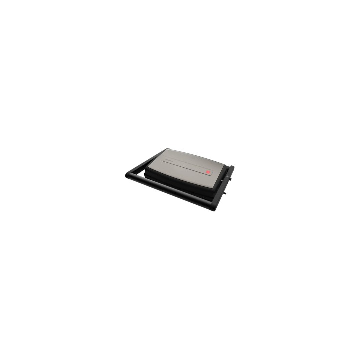 Aiwa KAMADO sandwichera 1500 W Negro, Acero inoxidable