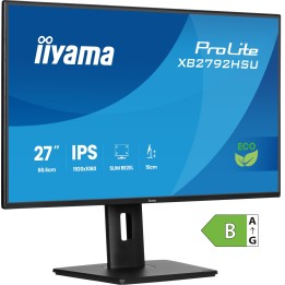 iiyama ProLite XB2792HSU-B1 pantalla para PC 68,6 cm (27") 1920 x 1080 Pixeles Full HD LED Negro