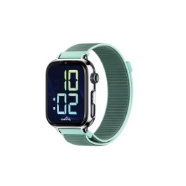 SaveFamily SaveWatch Plus 2 Reloj Inteligente para niños 4G Esfera Plata correa Tela Ocean