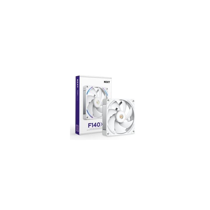 NZXT F140X Carcasa del ordenador Ventilador 14 cm Blanco 1 pieza(s)