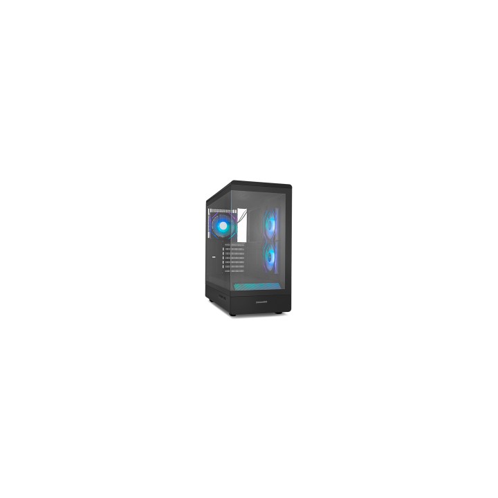 NOX Hummer NXHUMMERSIGNALBK carcasa de ordenador Midi Tower Negro