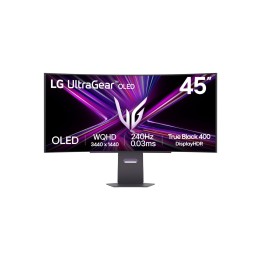LG 45GX900A-B pantalla para PC 113 cm (44.5") 3440 x 1440 Pixeles Wide Quad HD OLED Negro