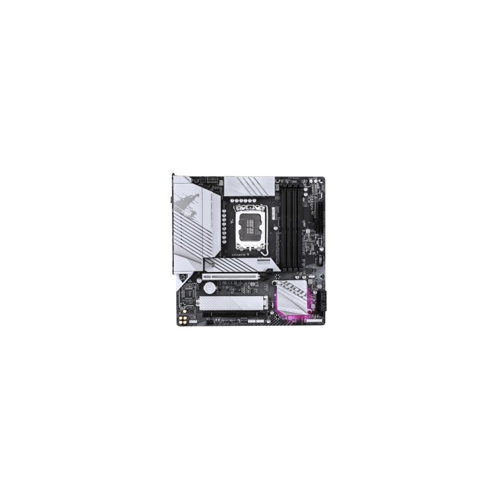 GIGABYTE B760M AORUS ELITE WIFI6E GEN5 Placa Base – Compatible con procesadores Intel Core 14ª generación, VRM digital de