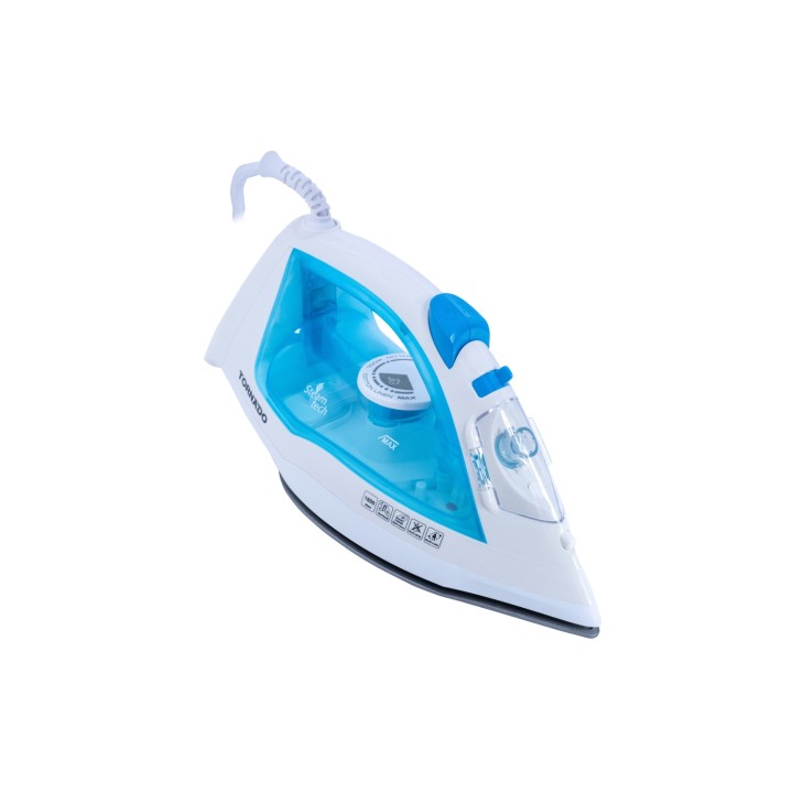 TORNADO TST-1800B plancha Plancha a vapor Teflón 1800 W Blanco