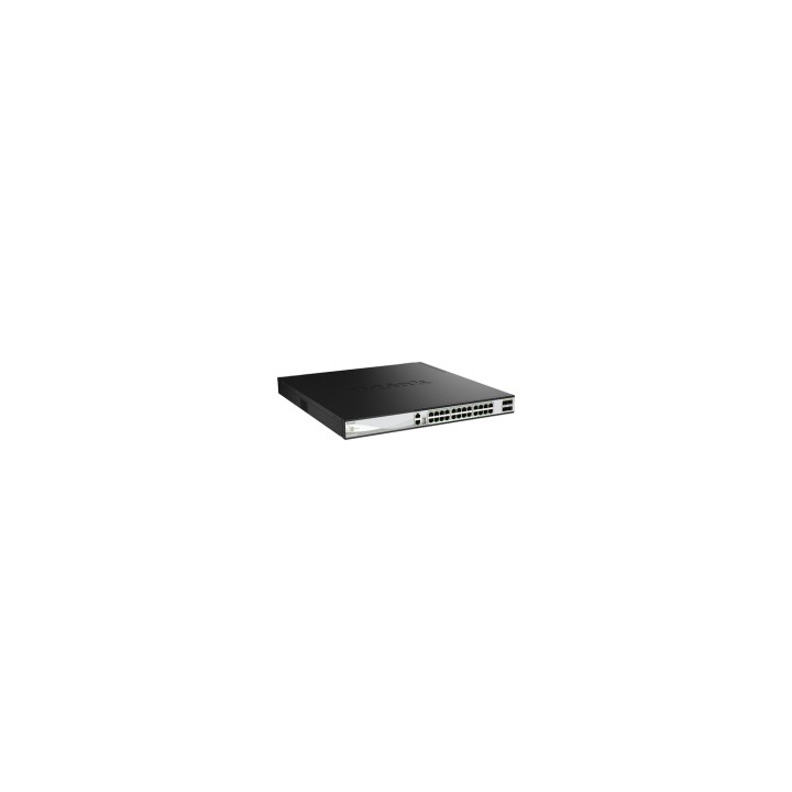 D-Link DXS-3130-28P Gestionado L3 10G Ethernet (100/1000/10000) Energía sobre Ethernet (PoE) Negro, Gris