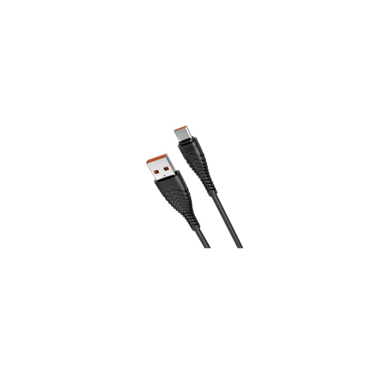 Veger Conexión USB-A a USB-C Nylon trenzado 1.2m