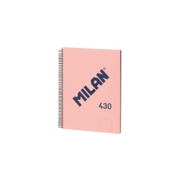 Milan 57141E80B cuaderno y block A4 80 hojas Rosa