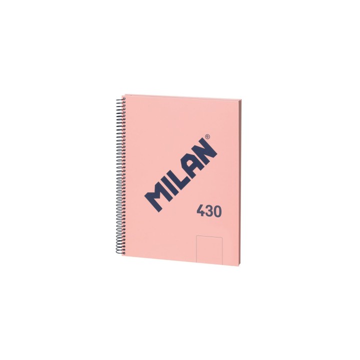 Milan 57141E80B cuaderno y block A4 80 hojas Rosa