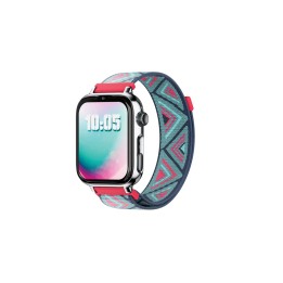 SaveFamily SaveWatch Plus 2 Reloj Inteligente para niños 4G Esfera Plata correa Tela Color Tribeca