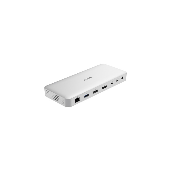 D-Link DUF-901/E base para portátil y replicador de puertos Alámbrico USB4 Gris