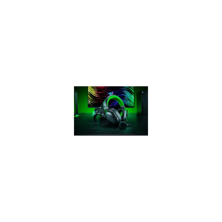 Razer BlackShark V3 X HyperSpeed Auriculares Inalámbrico y alámbrico Diadema Juego USB tipo A Bluetooth Negro, Verde