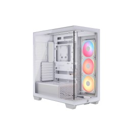Corsair Midi Tower 3500X LXR LINK TG Blanco