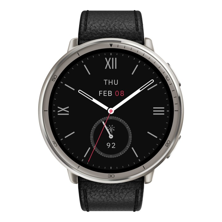 Amazfit W2433EU1N Relojes inteligentes y deportivos 3,35 cm (1.32") AMOLED Digital 466 x 466 Pixeles Pantalla táctil Plata