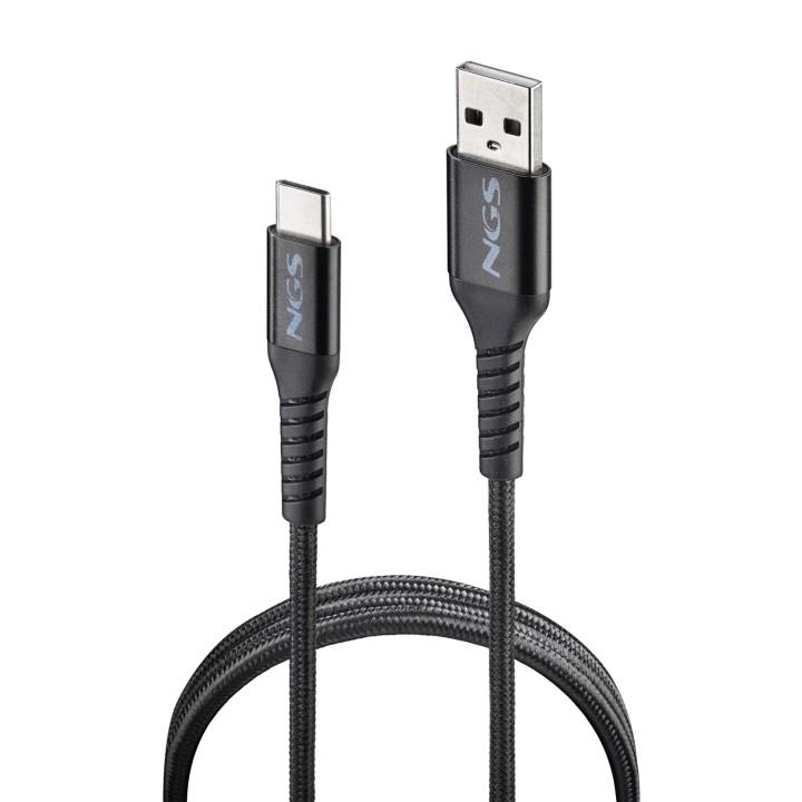 NGS KNOT-AC cable USB USB 2.0 2 m USB A USB C Negro