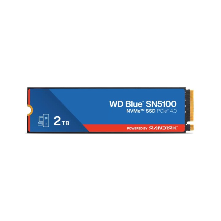 Western Digital WD Blue SN5100 2 TB M.2 PCI Express 4.0 NVMe QLC 3D NAND