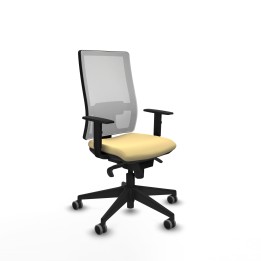 Piqueras y Crespo Horna sincro malla blanca similpiel crema brazos 1D base piramidal ruedas 65mm engomadas