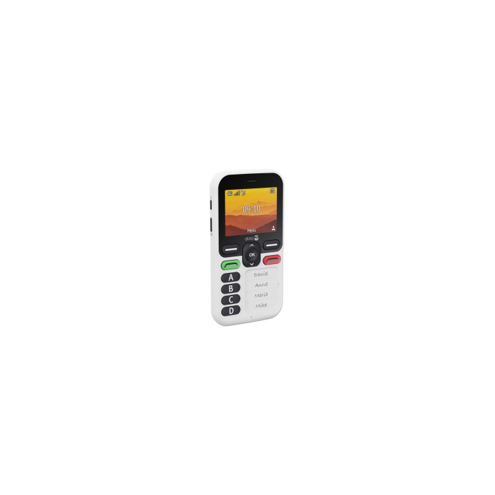 Doro Leva X10 6,1 cm (2.4") 117 g Negro, Blanco Teléfono para personas mayores