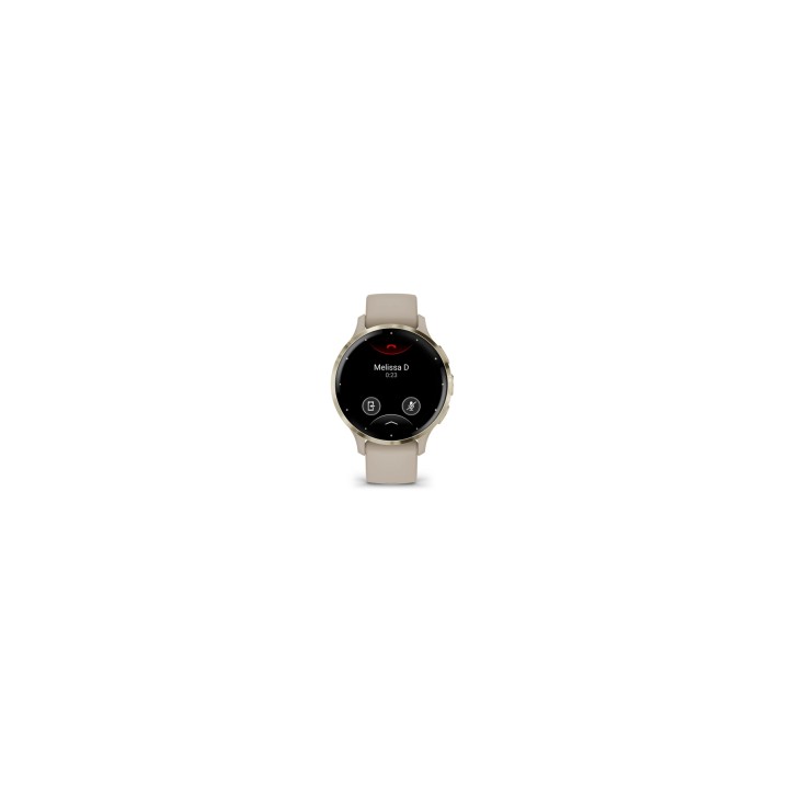 Garmin Venu 3S 3,05 cm (1.2") AMOLED 41 mm Digital 390 x 390 Pixeles Pantalla táctil Oro, Gris Wifi GPS (satélite)