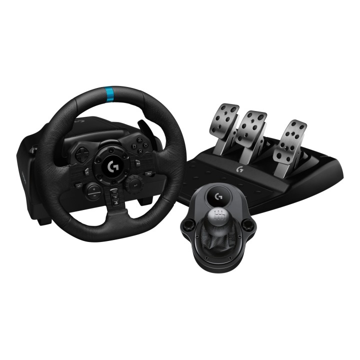 Logitech G G923 SE Negro USB 2.0 Volante + Pedales + Palanca de control PC, PlayStation 4, PlayStation 5