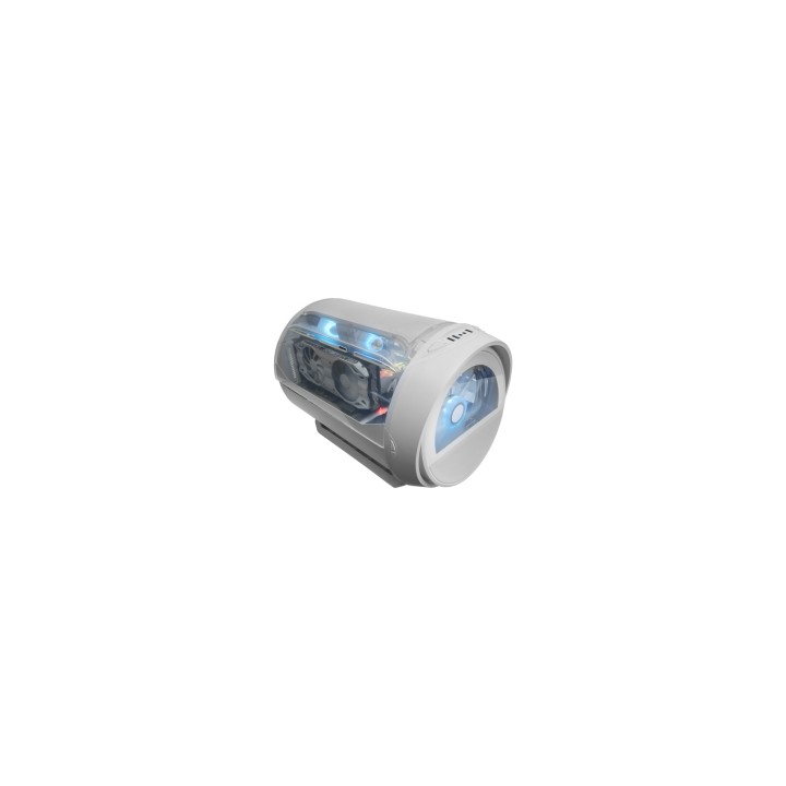 Mars Gaming MC-CYLONW Mini Tower Blanco