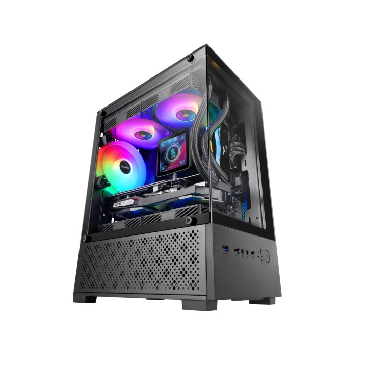 Mars Gaming MC-SE2 Mini Tower Negro