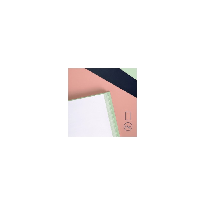 Milan 57151E80BG cuaderno y block A5 80 hojas Beige