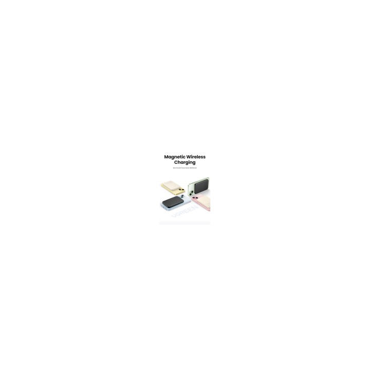 Ugreen 25208 batería externa 10000 mAh Cargador inalámbrico Beige