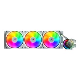 COUGAR Gaming CGR-PSDELRGB-W-360 Procesador Sistema de refrigeración líquida todo en uno 12 cm Blanco