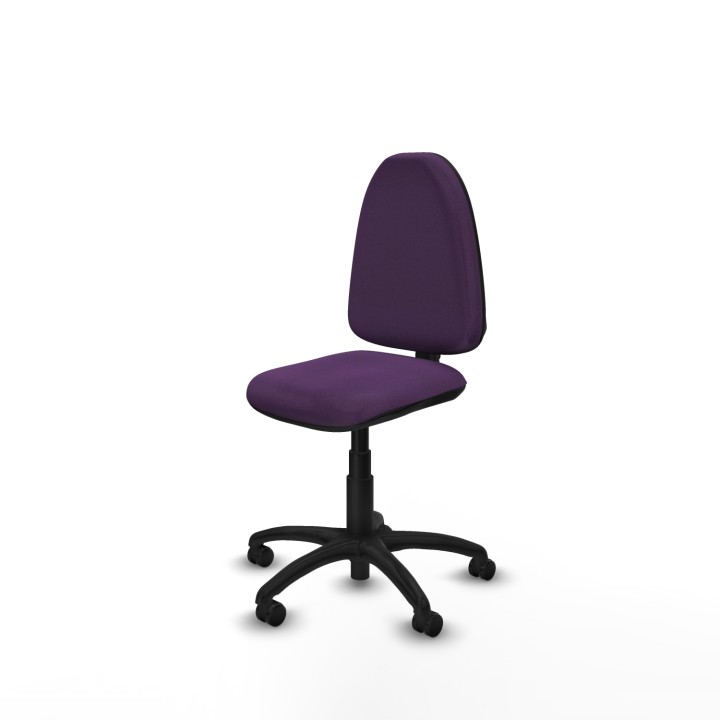Piqueras y Crespo Ayna CP bali morado sin brazos base poliamida ruedas engomadas 50mm