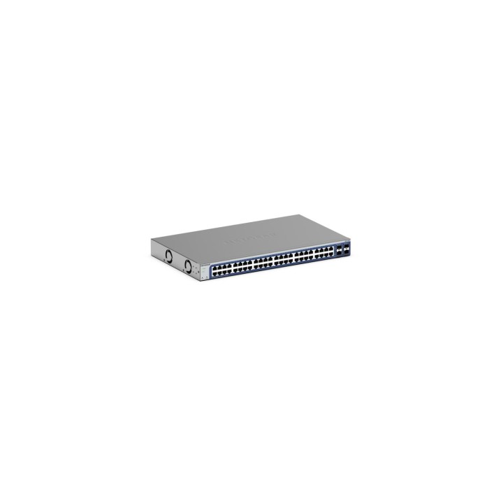 NETGEAR GS748Tv6 Gestionado L2/L3/L4 Gigabit Ethernet (10/100/1000) Negro, Gris