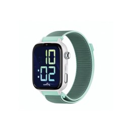SaveFamily SaveWatch Plus 2 Reloj Inteligente para niños 4G Esfera Blanca correa Tela Ocean