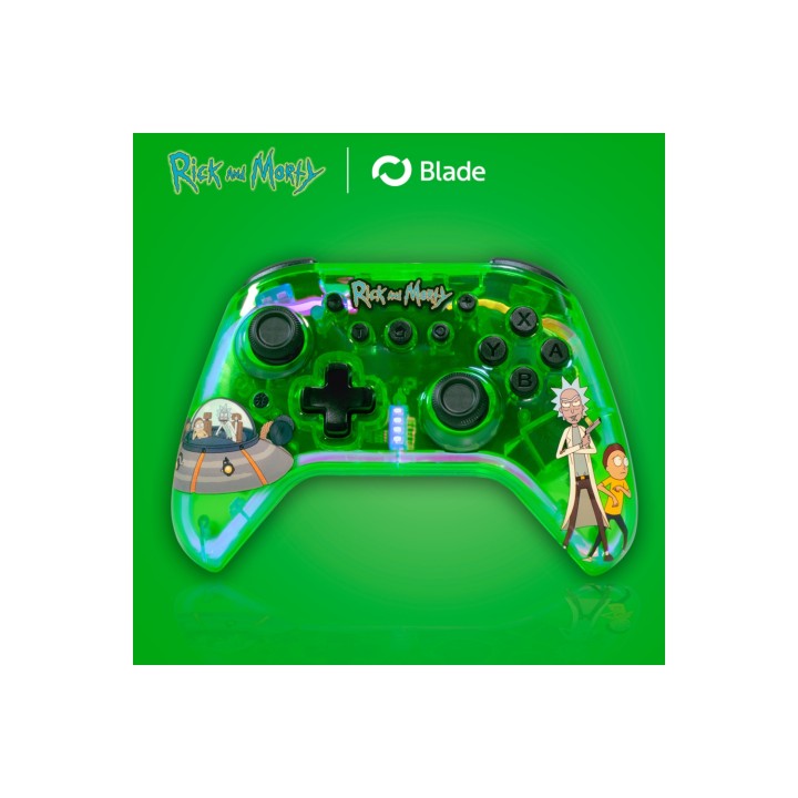 Blade Gaming Rick and Morty Wireless Gamepad