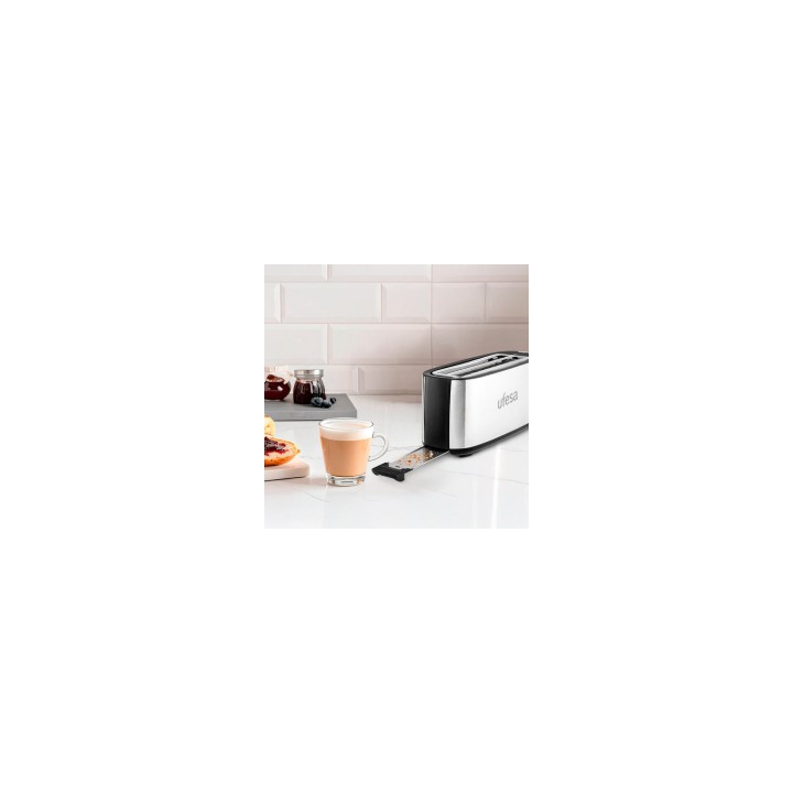 Ufesa Duo Plus 7 2 rebanada(s) 1400 W Plata