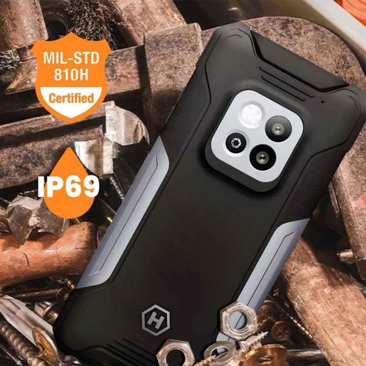 HAMMER Construction 2 5G 6/128Gb Plata Smartphone Rugerizado