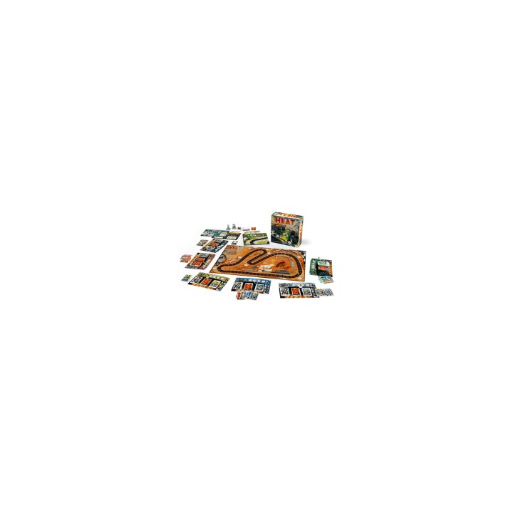 Asmodee DW9131 juego de tablero Heat Juego de mesa Carrera