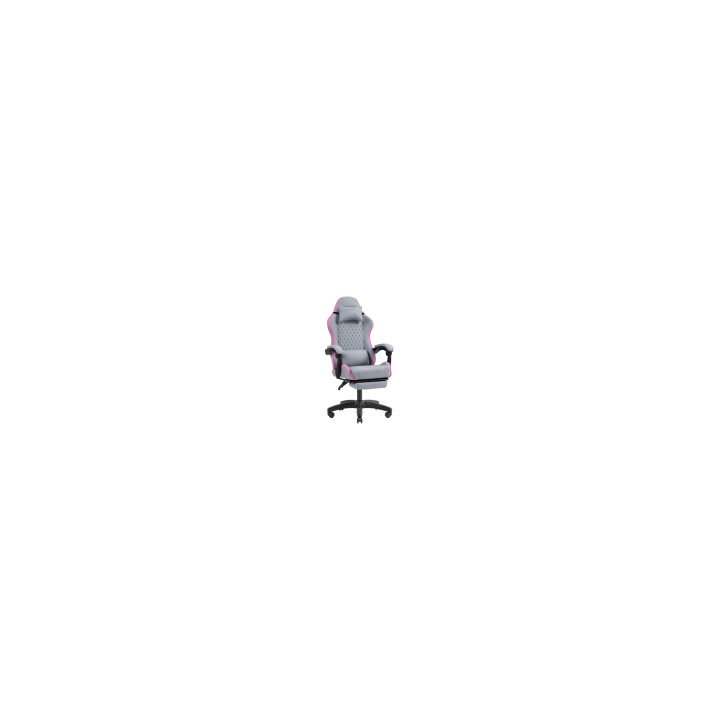 Mars Gaming MGCXFSPK silla para videojuegos Silla para videojuegos de PC Asiento acolchado Gris, Rosa