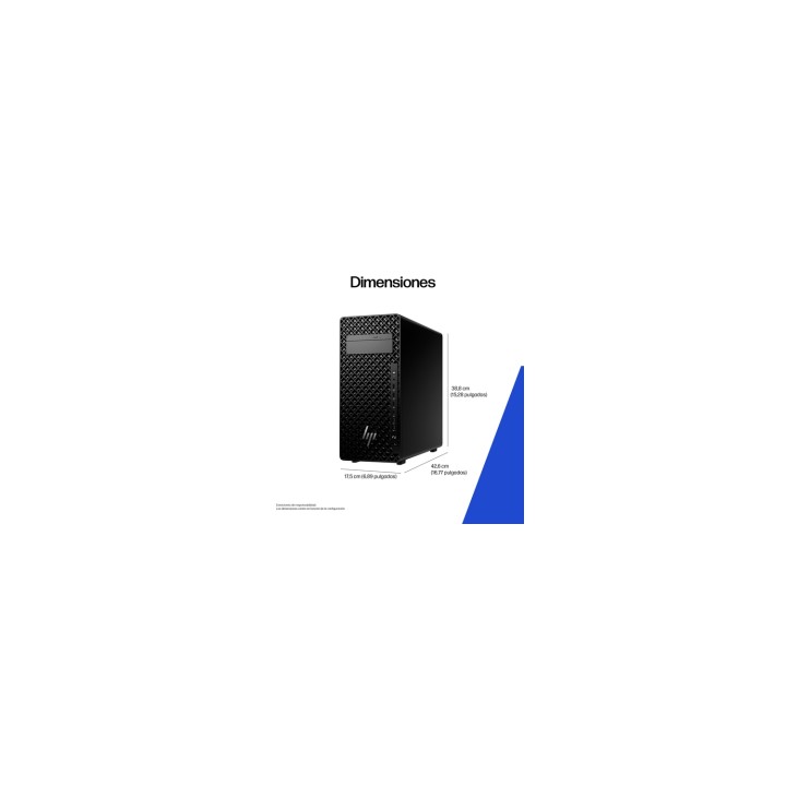 HP Z2 Tower G1i Wolf Pro Security Edition Intel Core Ultra 7 265 32 GB DDR5-SDRAM 1 TB SSD NVIDIA RTX A1000 Windows 11 Pro