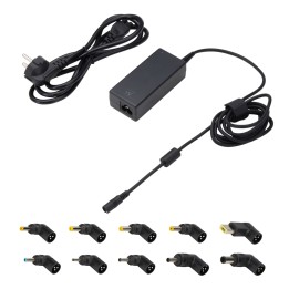 Ewent EW3968 adaptador e inversor de corriente Interior 655 W Negro