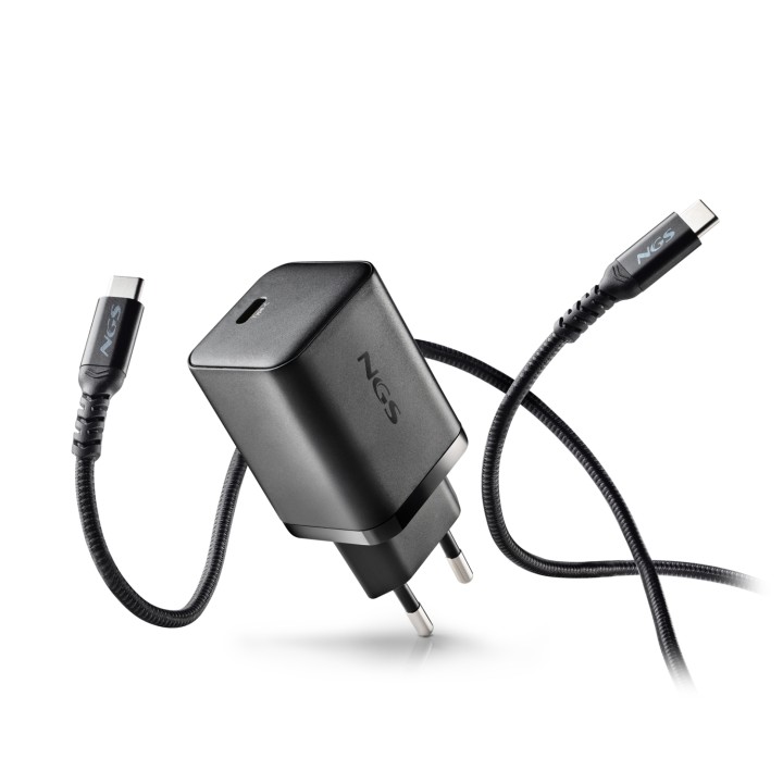 NGS BUD 65W-C Universal Negro Corriente alterna Carga rápida Interior