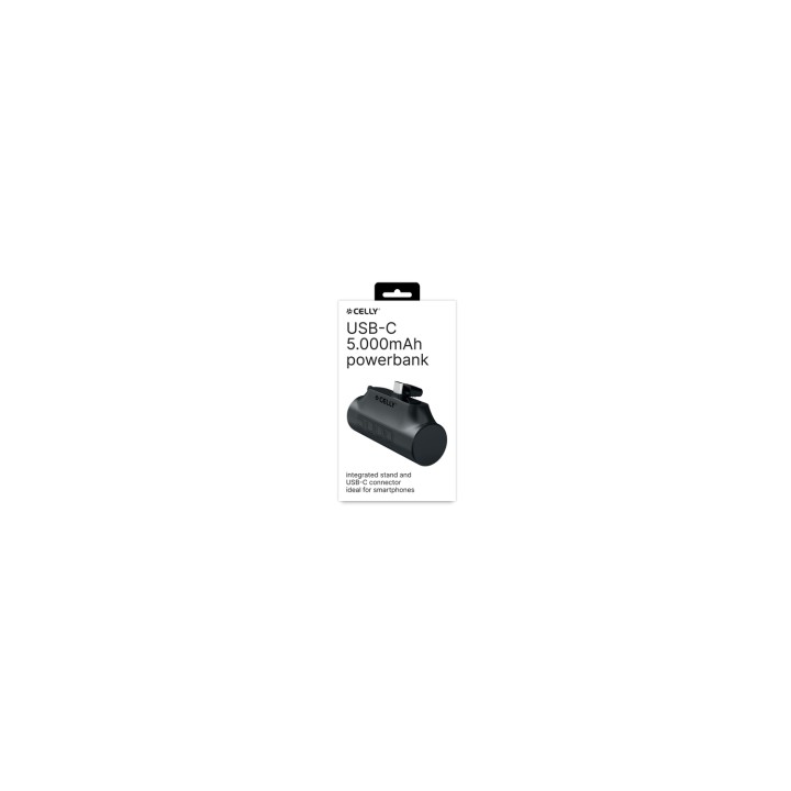 Celly PBC5000BK batería externa 5000 mAh Negro