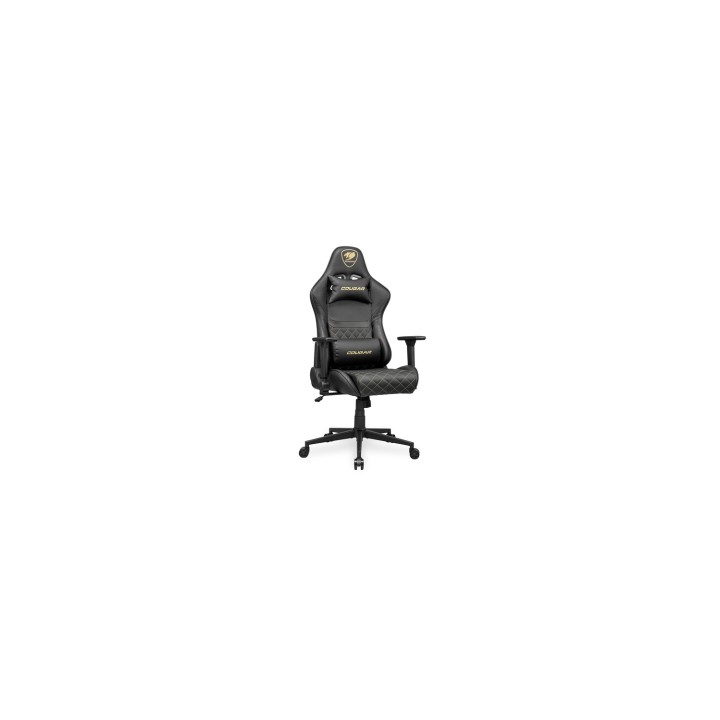 COUGAR Gaming ARMOR ONE V2 Silla para videojuegos universal Asiento acolchado Negro, Oro