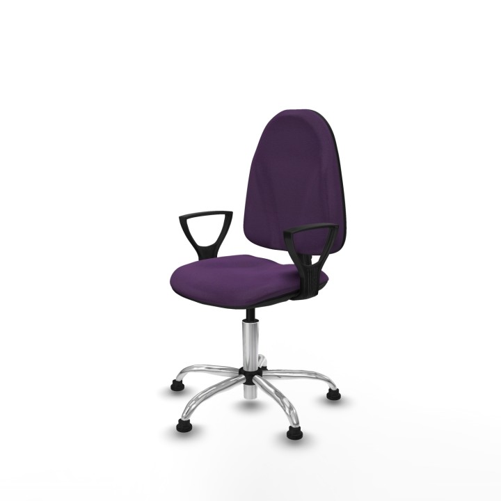 Piqueras y Crespo Algarra CP bali morado brazos fijos base cromada topes