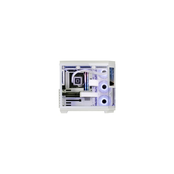 Mars Gaming MC3TCORELCDW carcasa de ordenador Midi Tower Blanco