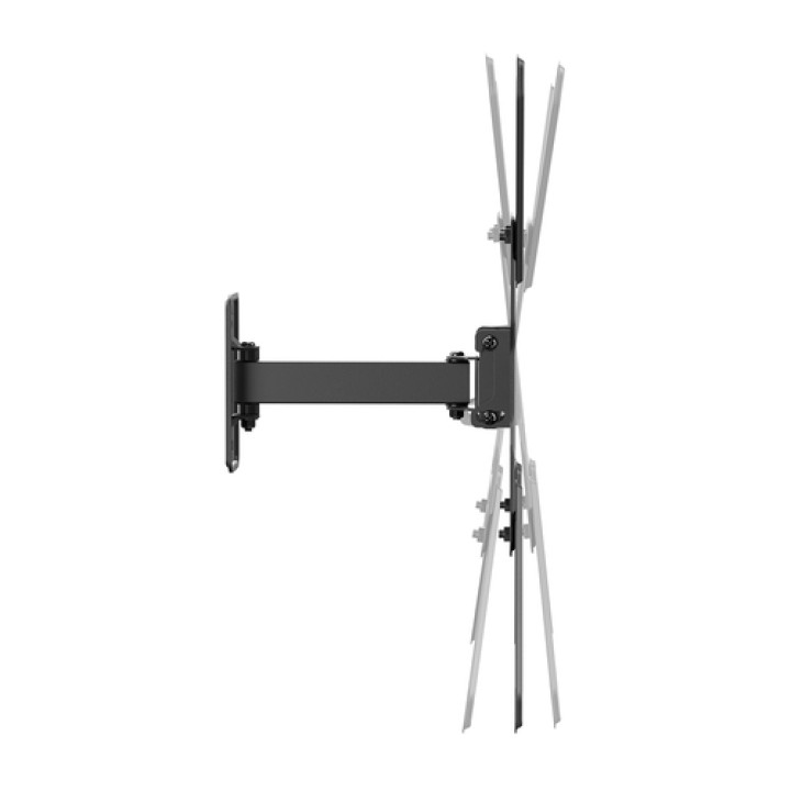 AISENS Soporte Eco Giratorio, Inclinable Para Monitor/TV 30kg (2 Pivotes) De 23"-65", Negro
