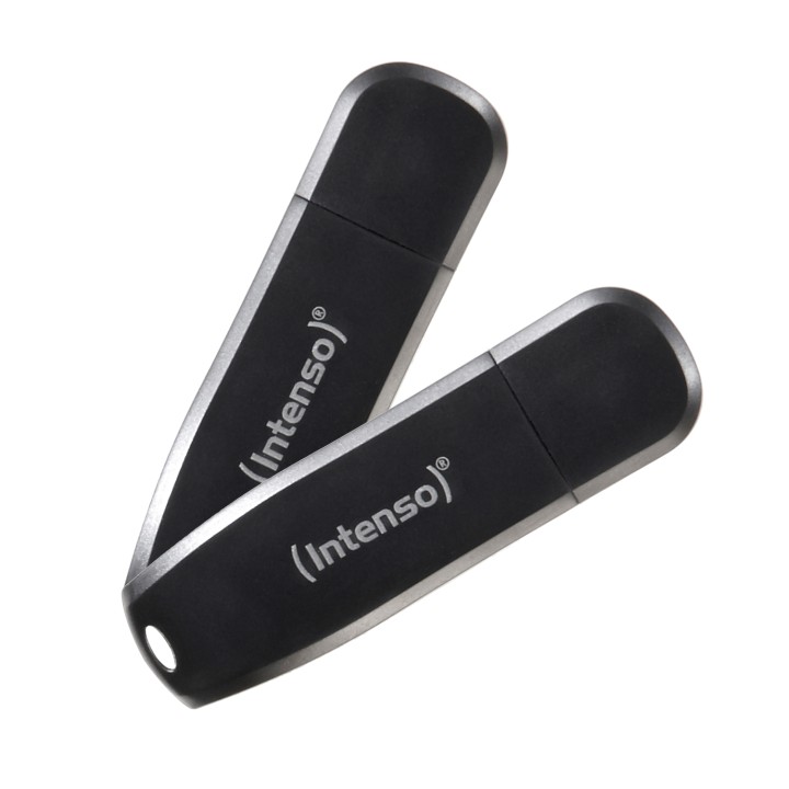 Intenso 3533494 unidad flash USB 64 GB USB tipo A 3.2 Gen 1 (3.1 Gen 1) Negro