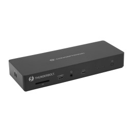 Conceptronic DONN30B base para portátil y replicador de puertos Alámbrico Thunderbolt 4 Negro