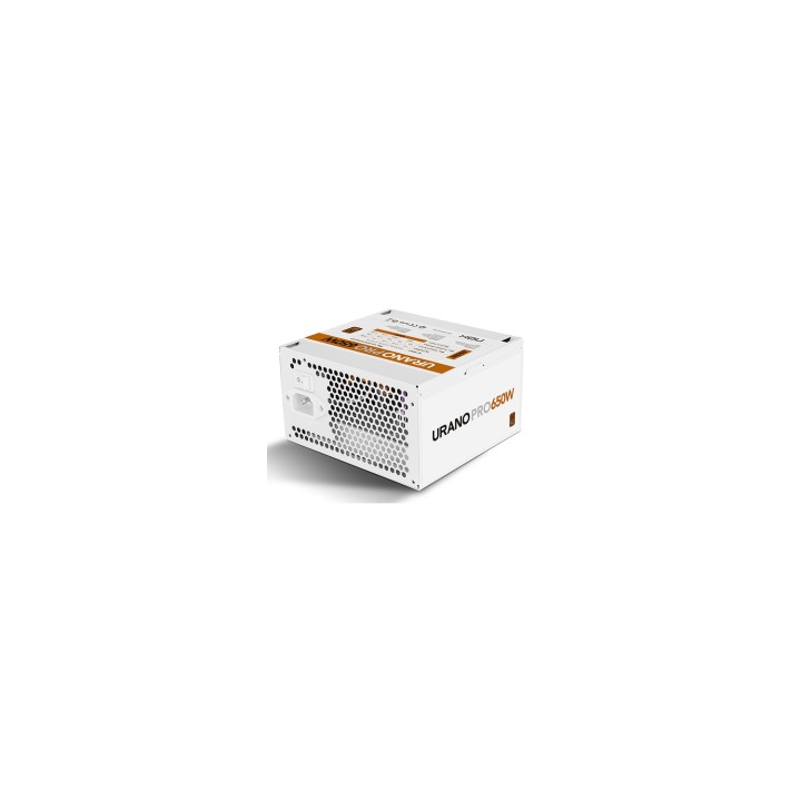 NOX Urano PRO White 650W Bronze unidad de fuente de alimentación ATX Blanco