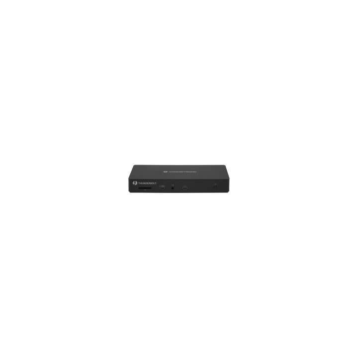 Conceptronic DONN30B base para portátil y replicador de puertos Alámbrico Thunderbolt 4 Negro